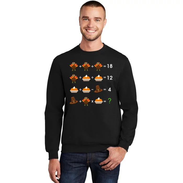 Order Of Operations Thanksgiving Quiz Funny Math Teacher Sweatshirt