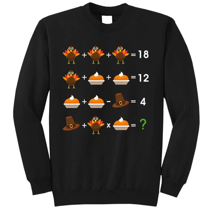 Order Of Operations Thanksgiving Quiz Funny Math Teacher Sweatshirt