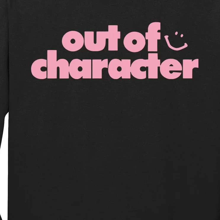 Outofcharacter Out Of Character Gender Reveal Tall Long Sleeve T-Shirt