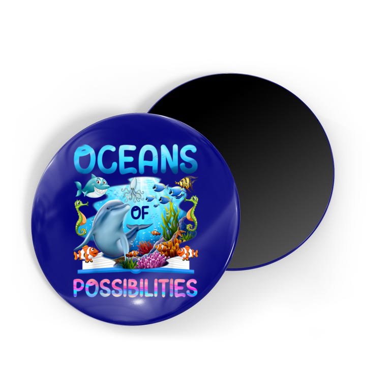 Oceans Of Possibilities Summer Reading 2022 Librarian Magnet