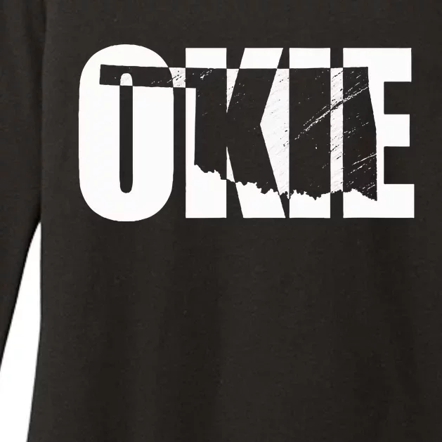 Okie Oklahoma Proud Womens CVC Long Sleeve Shirt