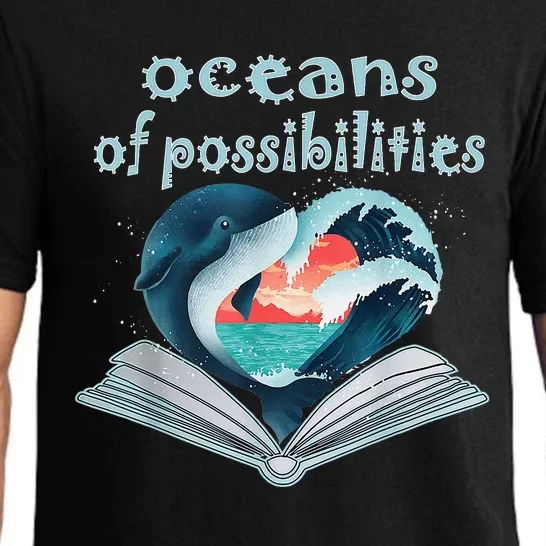 Oceans of Possibilities Summer Reading 2022 Librarian Pajama Set