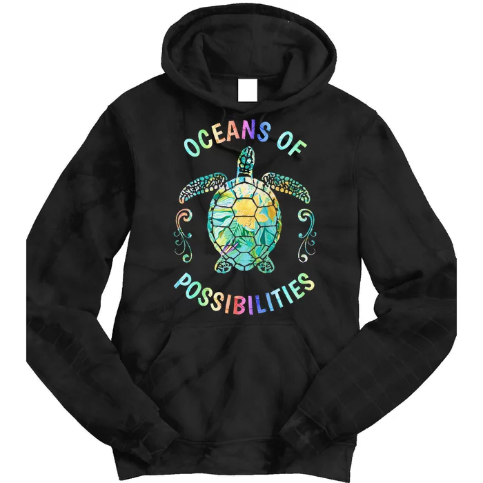 Oceans of Possibilities Summer Reading 2022 Librarian Whale Tie Dye Hoodie