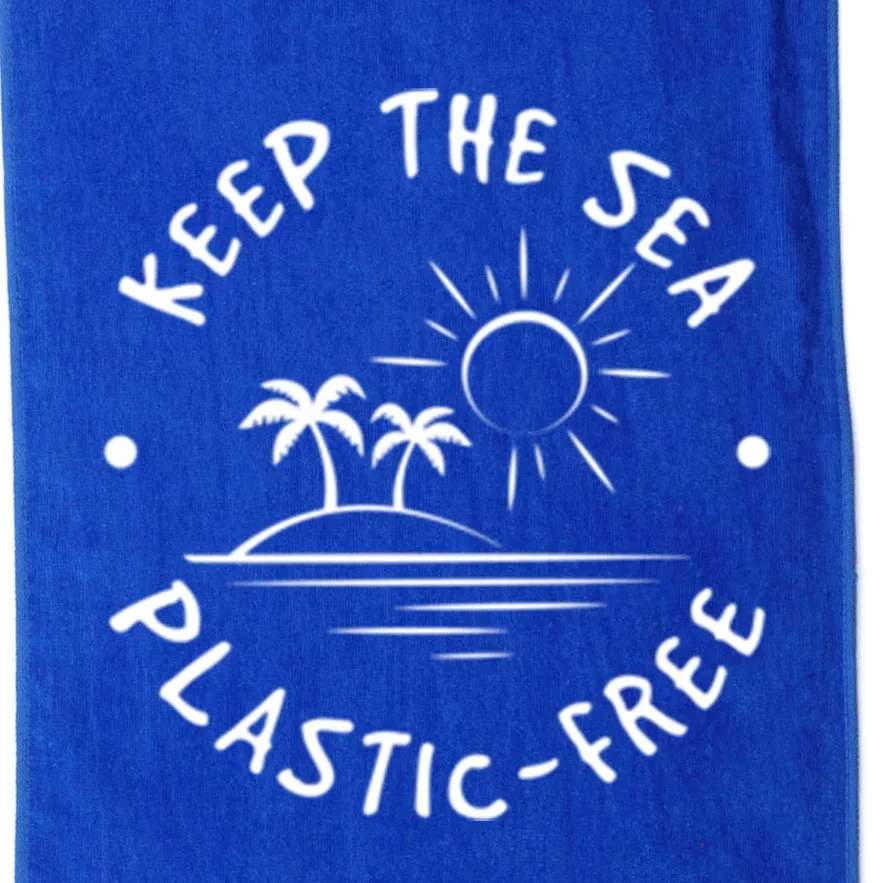 Ocean Of Plastic Free Oceans Save Less Plastic Gift Platinum Collection Golf Towel