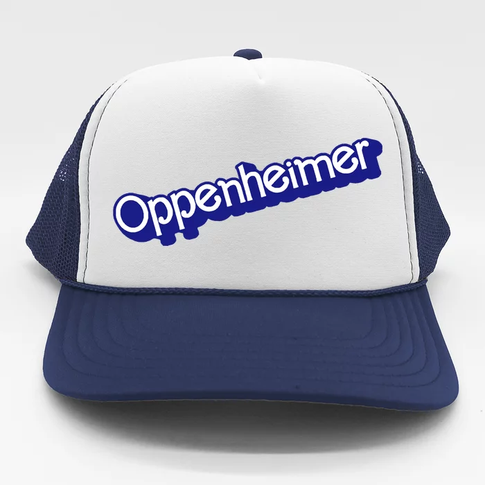 Oppenheimer Trucker Hat