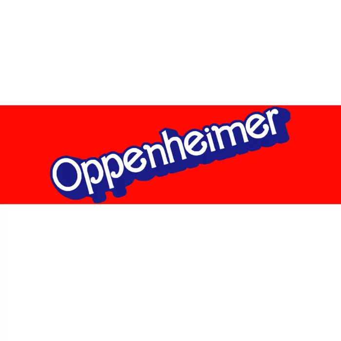 Oppenheimer Bumper Sticker