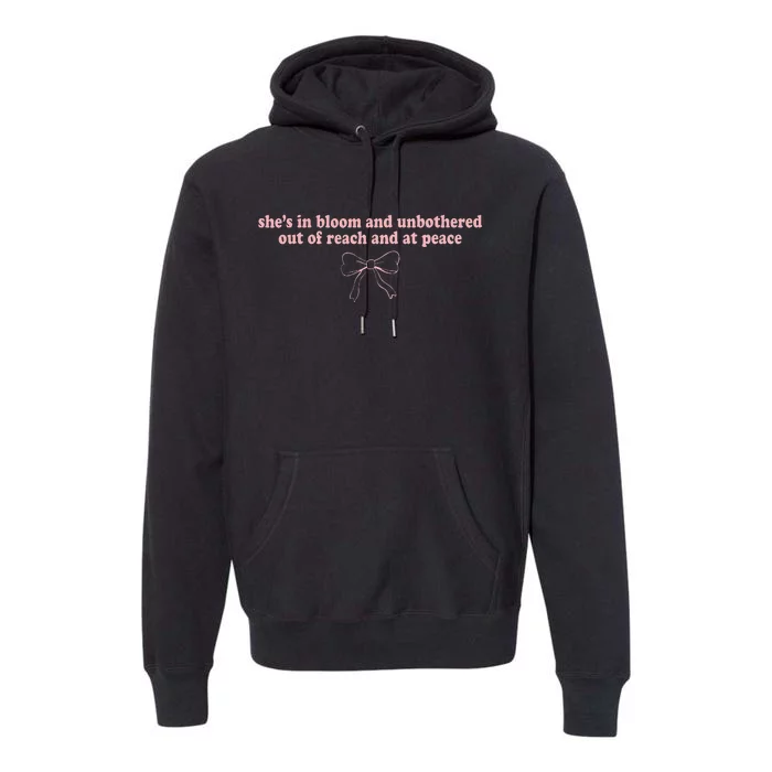 Out Of Reach And At Peace Premium Hoodie