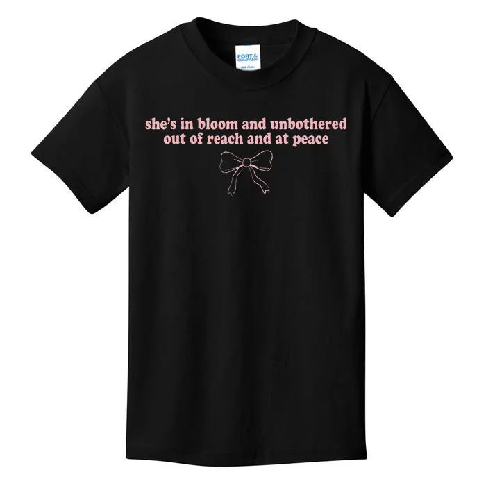 Out Of Reach And At Peace Kids T-Shirt