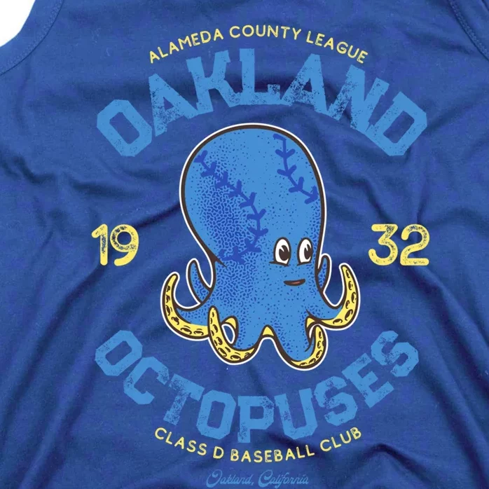 Oakland Octopuses Retro Minor League Baseball Team Gift Tank Top