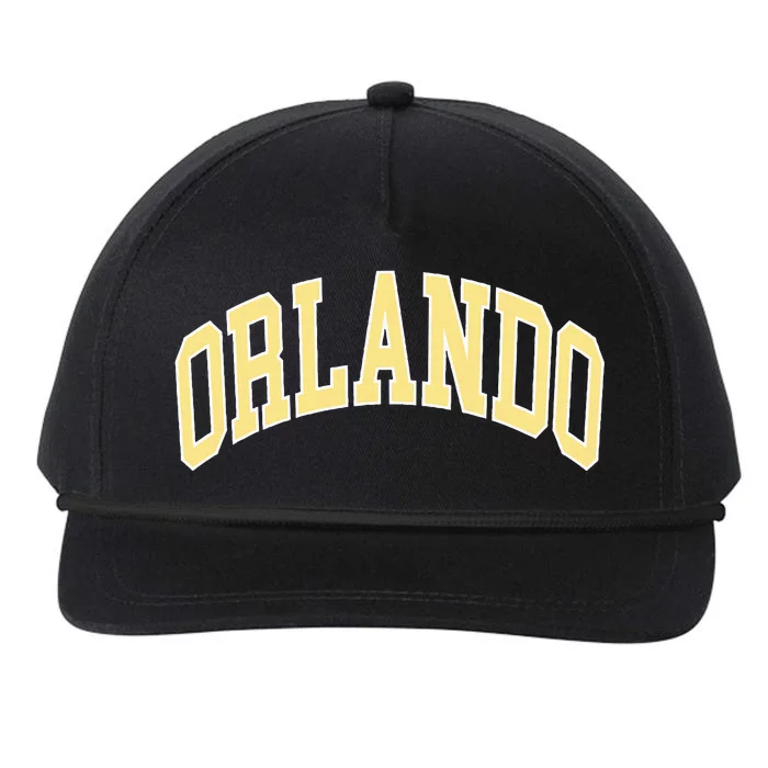 Orlando Snapback Five-Panel Rope Hat