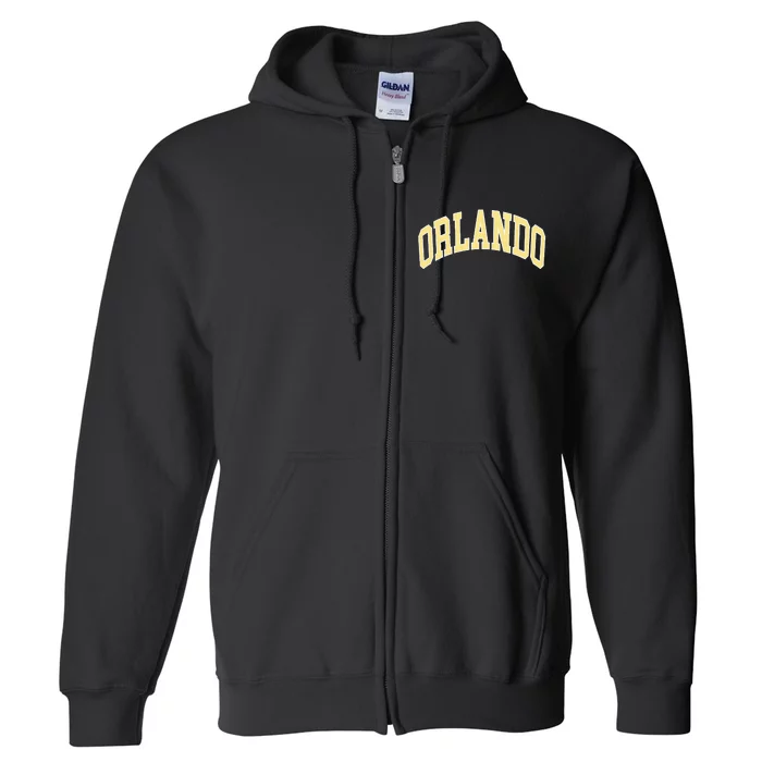 Orlando Full Zip Hoodie