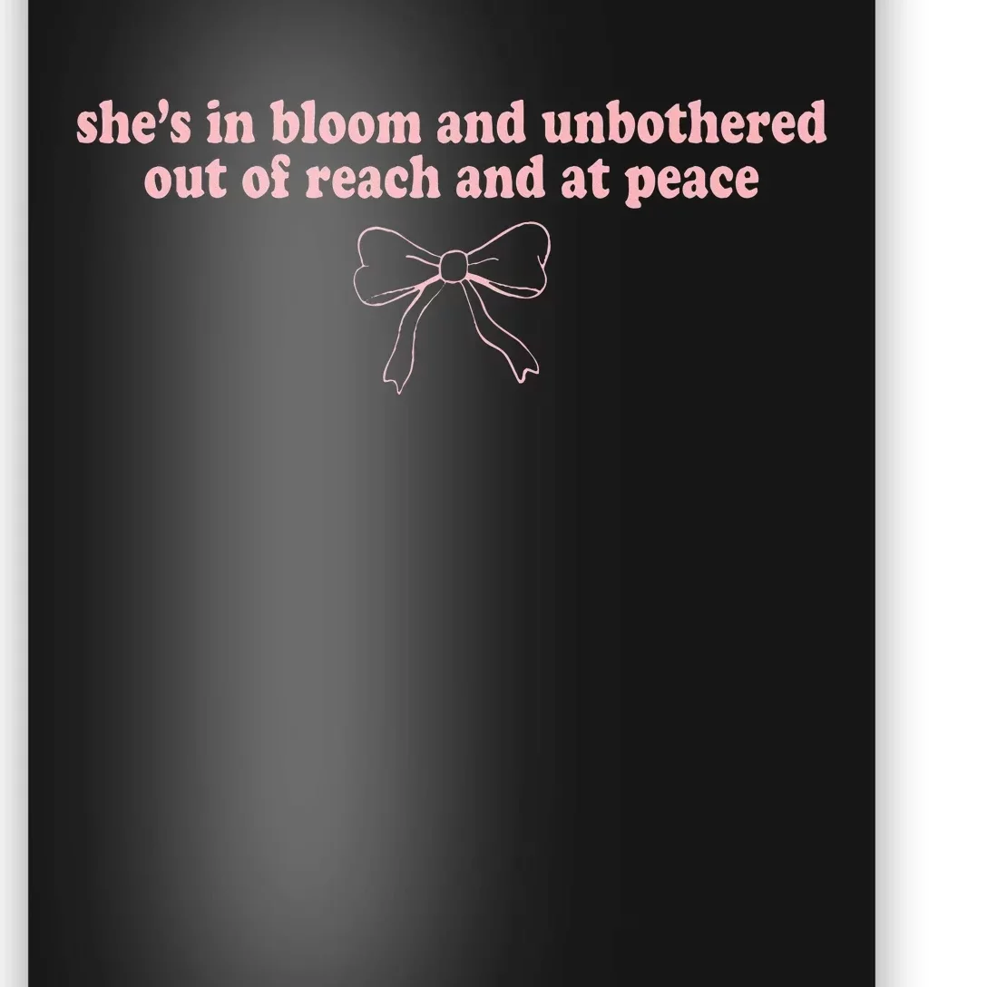 Out Of Reach And At Peace Poster