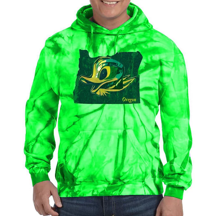 Oregon Tie Dye Hoodie