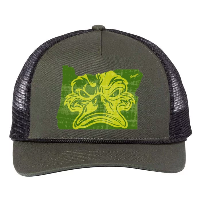 Oregon Retro Rope Trucker Hat Cap