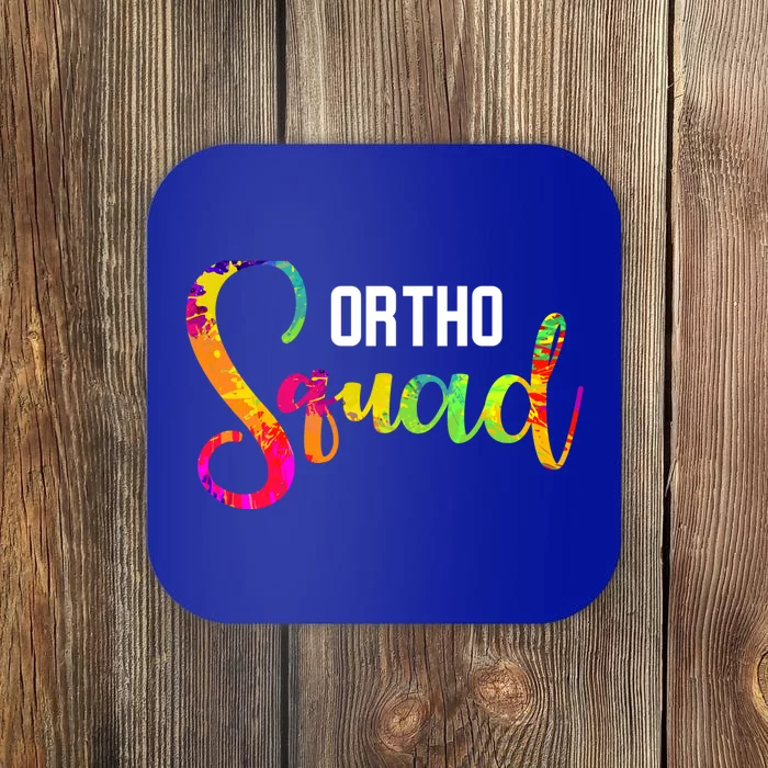 Orthodontist Ortho Squad Orthodontic Technician Gift Coaster