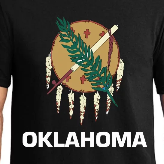 Oklahoma Ok State Flag Usa T Pajama Set