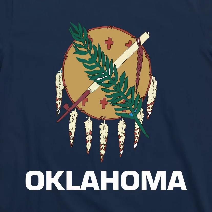 Oklahoma Ok State Flag Usa T T-Shirt