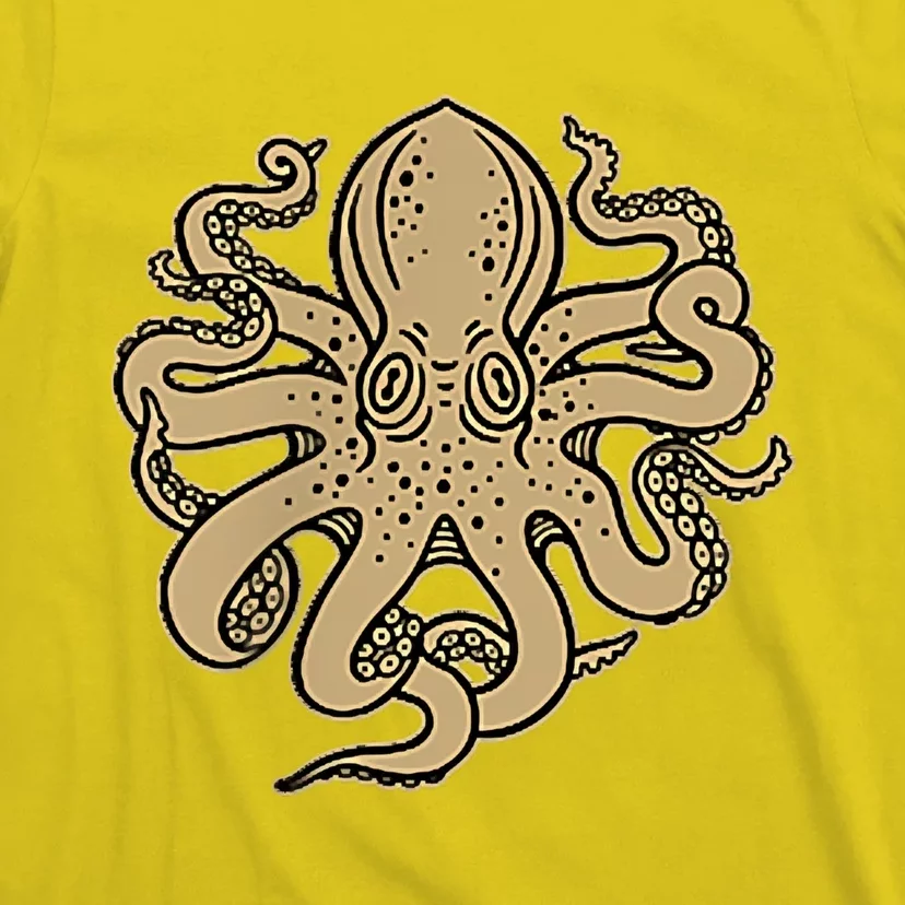 Octopus, Old School Sailor Tattoo Clipper Ship And Swallows Xmas T-Shirt