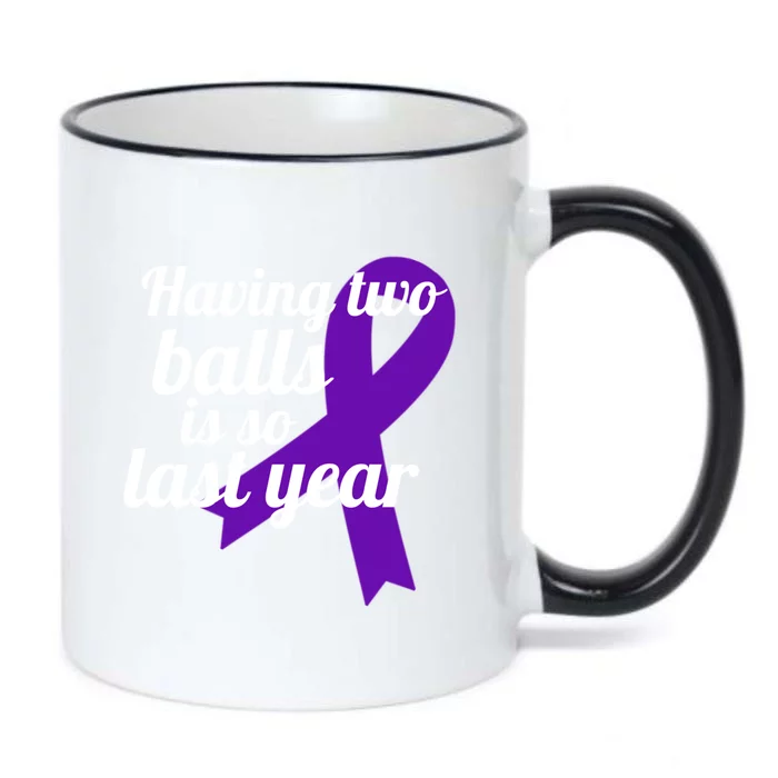 Orchidectomy Operation Survivor Funny Testicular Cancer Cool Gift Black Color Changing Mug