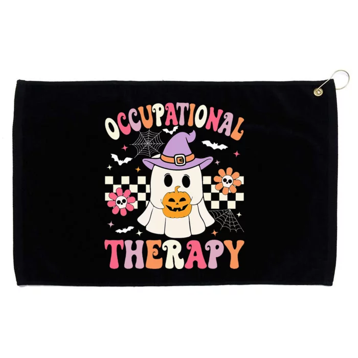 Ot Occupational Therapy Halloween Grommeted Golf Towel