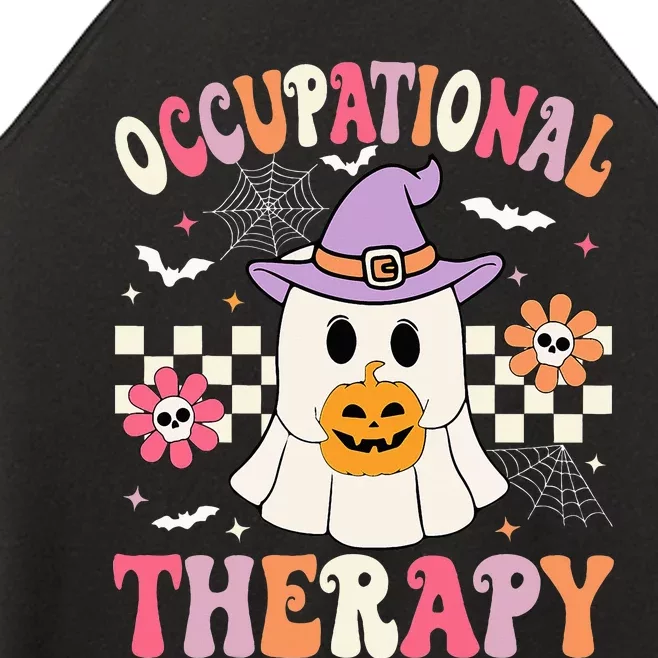 Ot Occupational Therapy Halloween Women’s Perfect Tri Rocker Tank