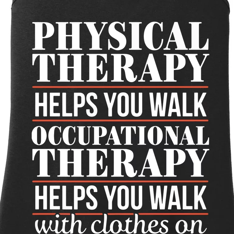 OT Occupational Therapy Assistant Physical Therapist Ladies Essential Tank