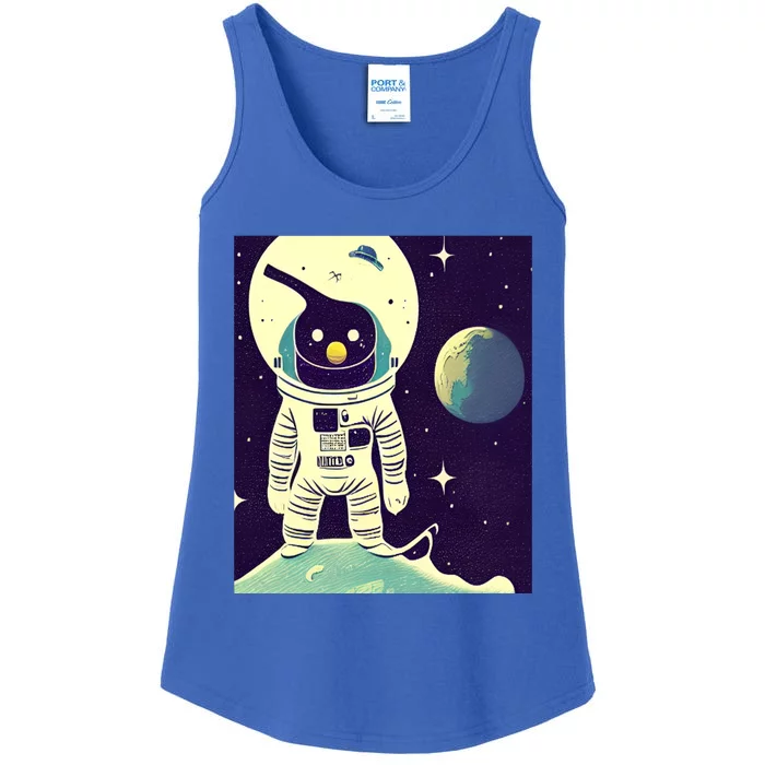 Out Of This World Penguin Gift Ladies Essential Tank