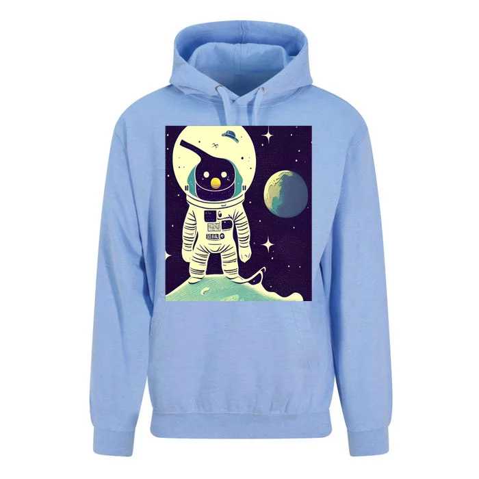 Out Of This World Penguin Gift Unisex Surf Hoodie