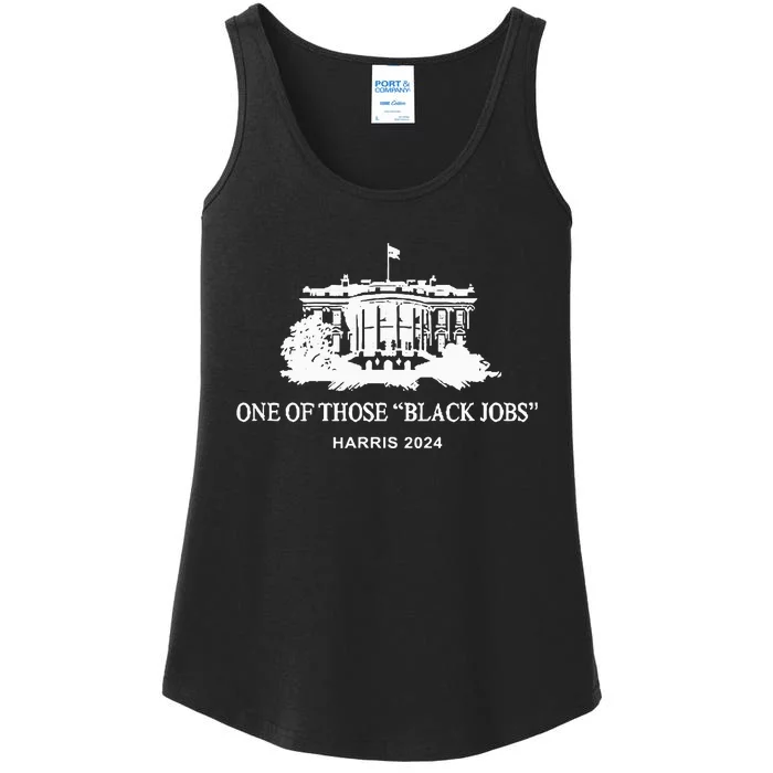 One Of Thoseblack Jobs Harris 2024 Ladies Essential Tank