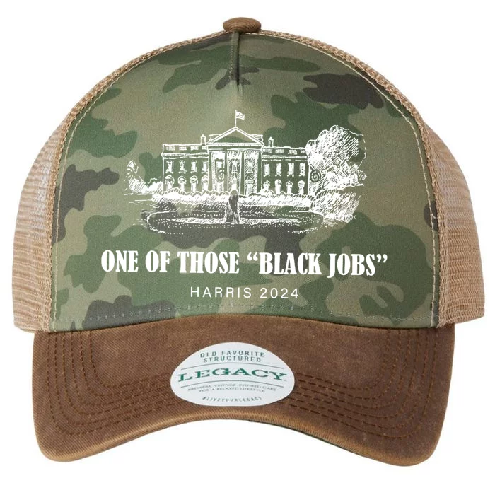 One Of Those Black Jobs Kamala Harris For President Legacy Tie Dye Trucker Hat