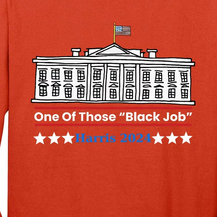 One Of Those Black Jobs Harris 2024 Tall Long Sleeve T-Shirt