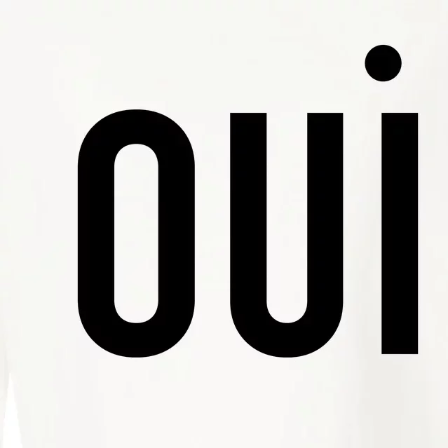 Oui Cropped Pullover Crew