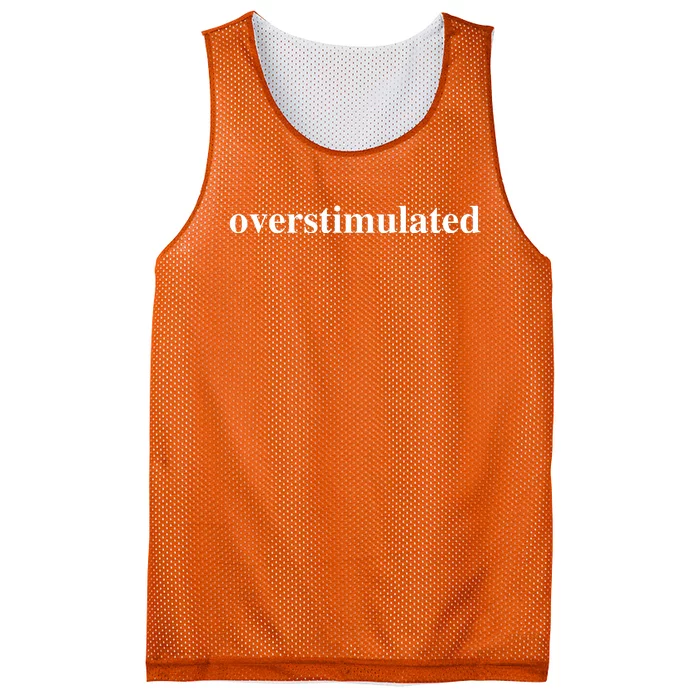 Overstimulated Mesh Reversible Basketball Jersey Tank