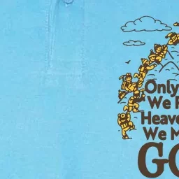 Only Once We Reach Heaven Can We Murder God By Renaissance Man Softstyle Adult Sport Polo