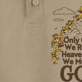 Only Once We Reach Heaven Can We Murder God By Renaissance Man Dry Zone Grid Performance Polo