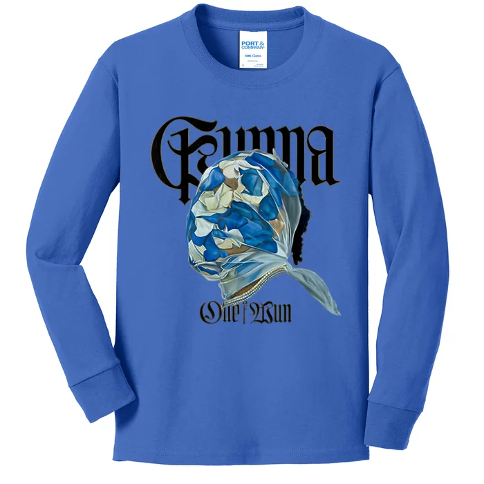 One Of Wun Album Art Custom Graphics Kids Long Sleeve Shirt