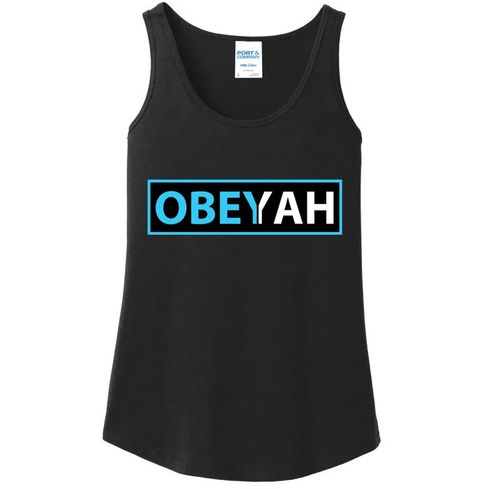 Obeyah Obey Yah God Christian Hebrew Roots Ladies Essential Tank