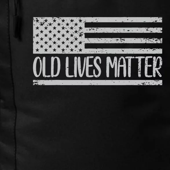 Old People 50th Birthday Tee Old Lives Matter Design Daily Commute Backpack