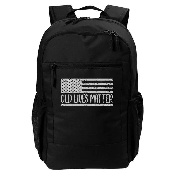 Old People 50th Birthday Tee Old Lives Matter Design Daily Commute Backpack