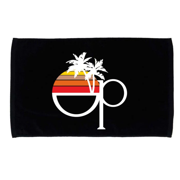 Ocean Pacific 80s Retro Sunset Microfiber Hand Towel