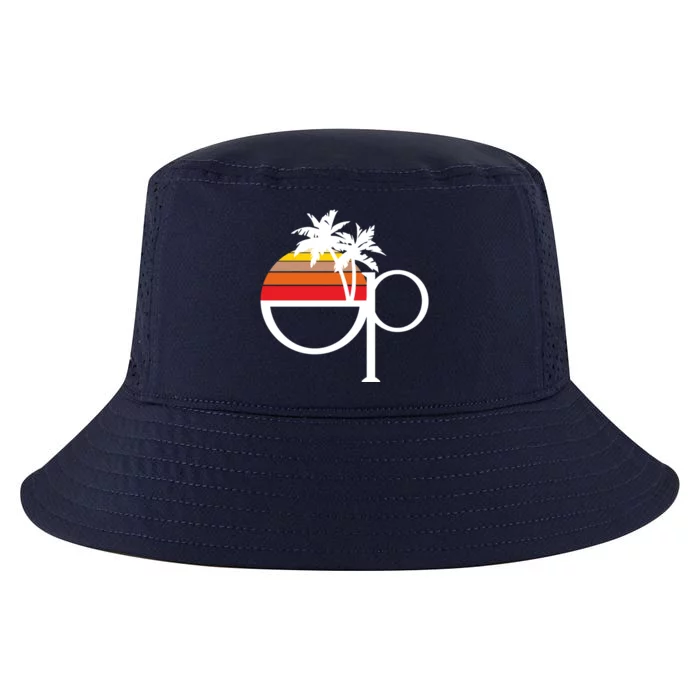 Ocean Pacific 80s Retro Sunset Cool Comfort Performance Bucket Hat