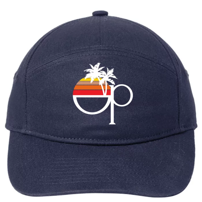 Ocean Pacific 80s Retro Sunset 7-Panel Snapback Hat