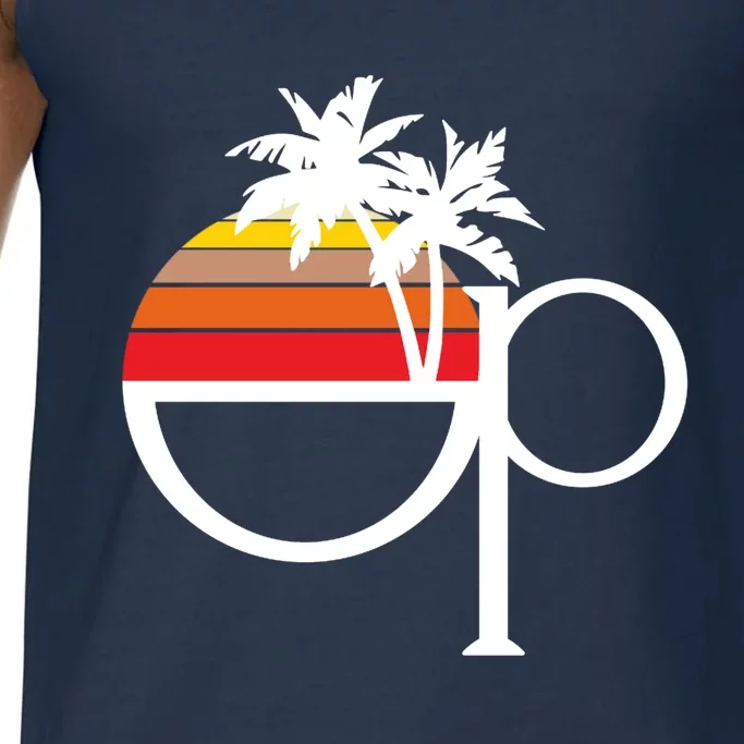 Ocean Pacific 80s Retro Sunset Comfort Colors® Tank Top