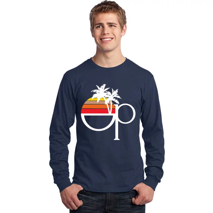 Ocean Pacific 80s Retro Sunset Tall Long Sleeve T-Shirt