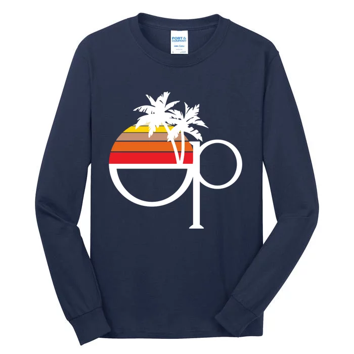 Ocean Pacific 80s Retro Sunset Tall Long Sleeve T-Shirt