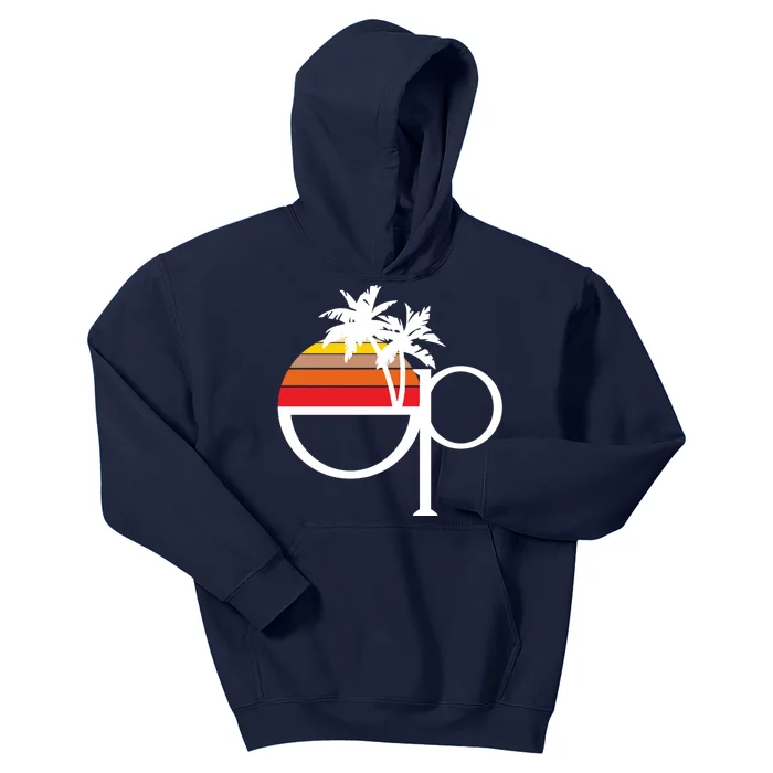 Ocean Pacific 80s Retro Sunset Kids Hoodie