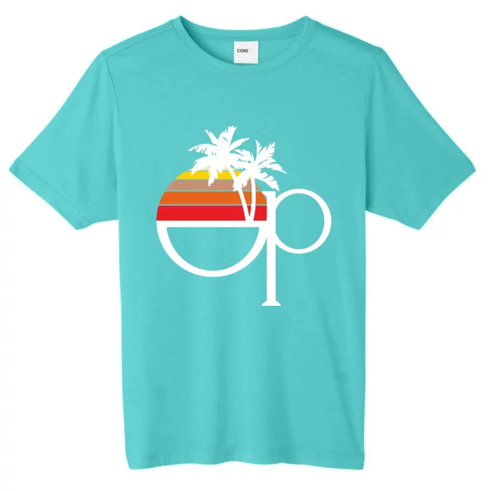 Ocean Pacific 80s Retro Sunset ChromaSoft Performance T-Shirt