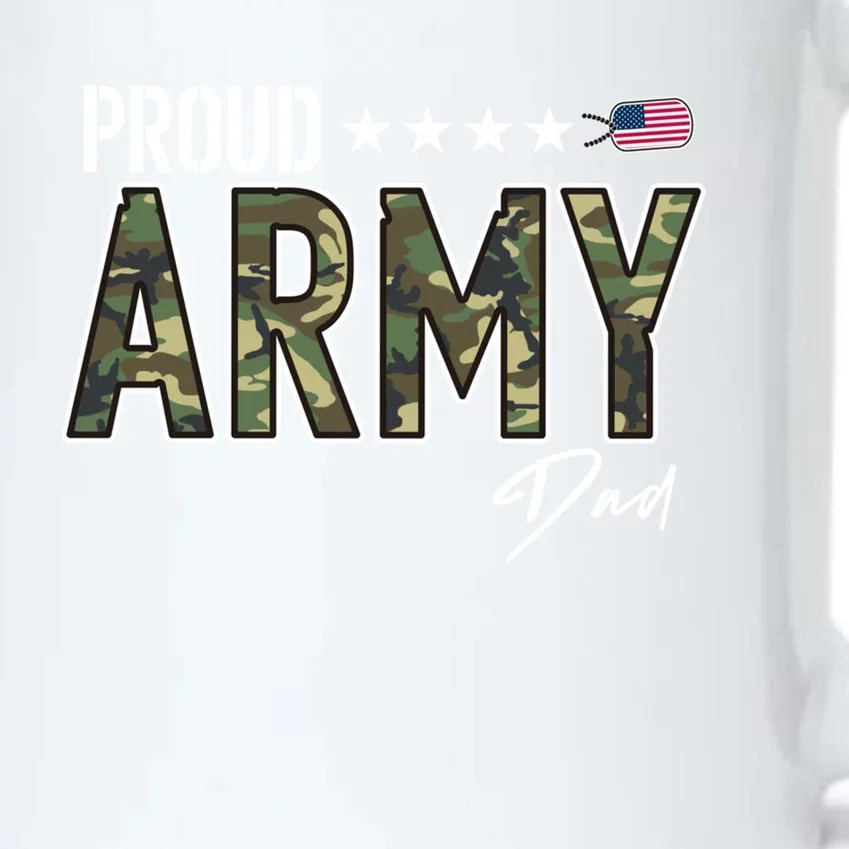 Ocp Proud Army Dad Gift Black Color Changing Mug