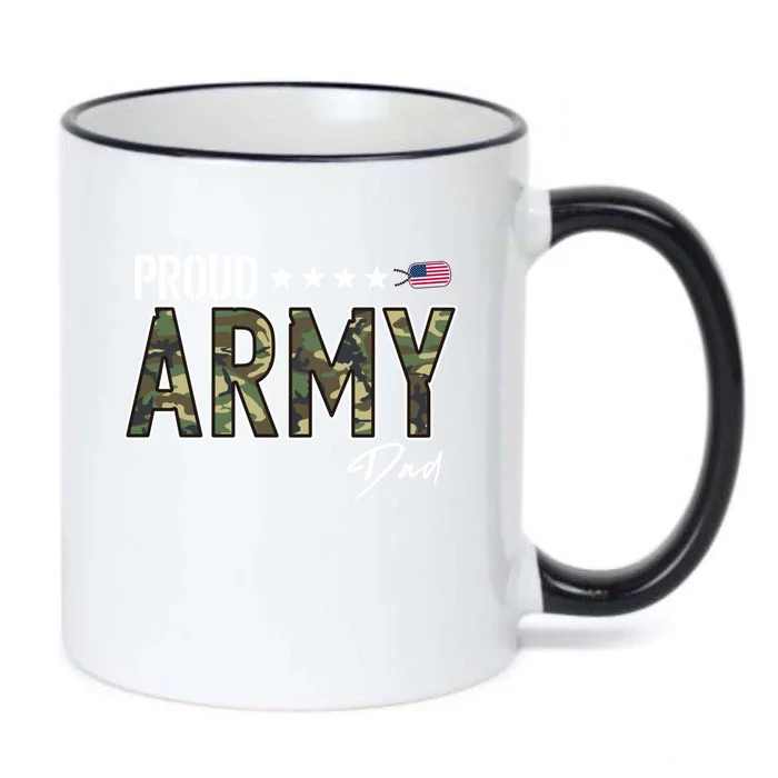 Ocp Proud Army Dad Gift Black Color Changing Mug