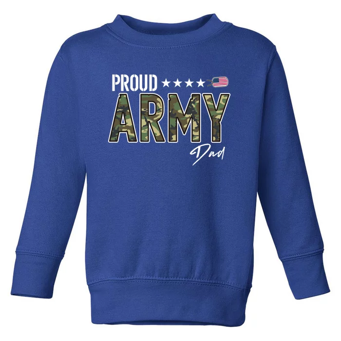 Ocp Proud Army Dad Gift Toddler Sweatshirt